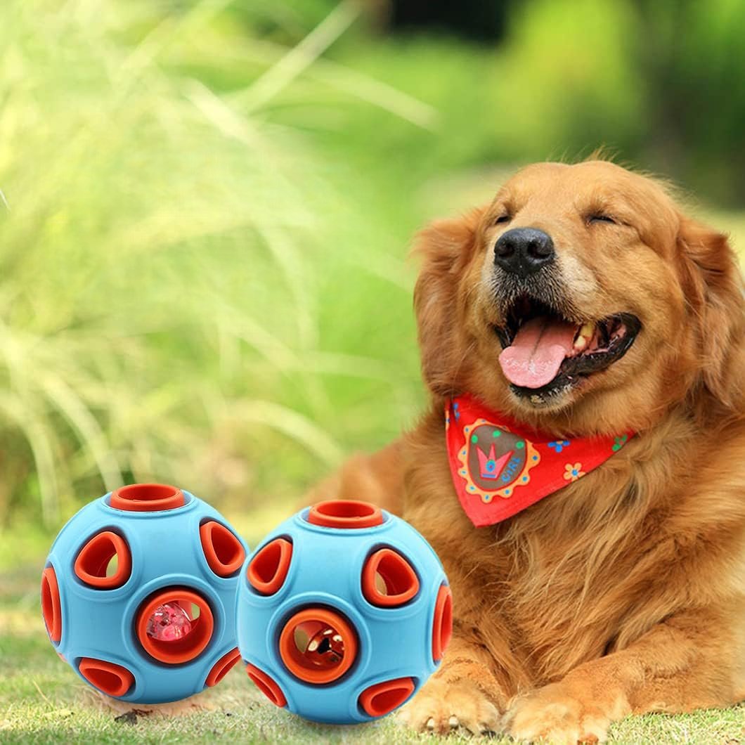 Balle pour chien - DogChewBall™ - Bleu - Mon chien malin