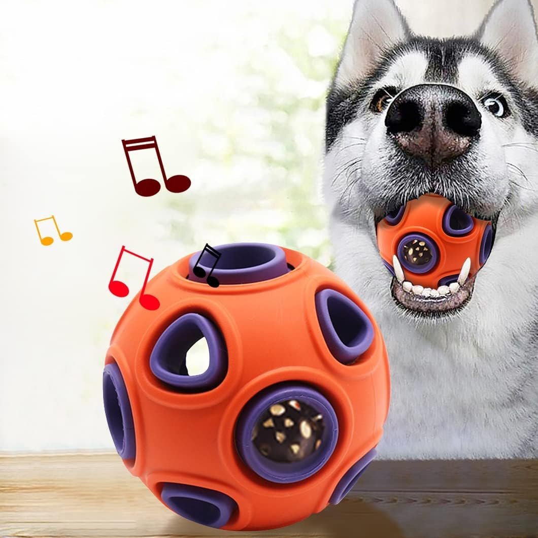 Balle pour chien - DogChewBall™ - Orange - Mon chien malin