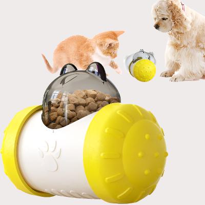 Distributeur de Croquettes pour Chien - BrainChase™ - Jaune - Mon chien malin