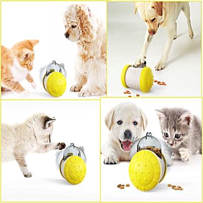 Distributeur de Croquettes pour Chien - BrainChase™ - Jaune - Mon chien malin