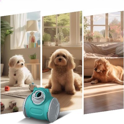 Distributeur de Croquettes pour Chien - BrainChase™ - Turquoise - Mon chien malin