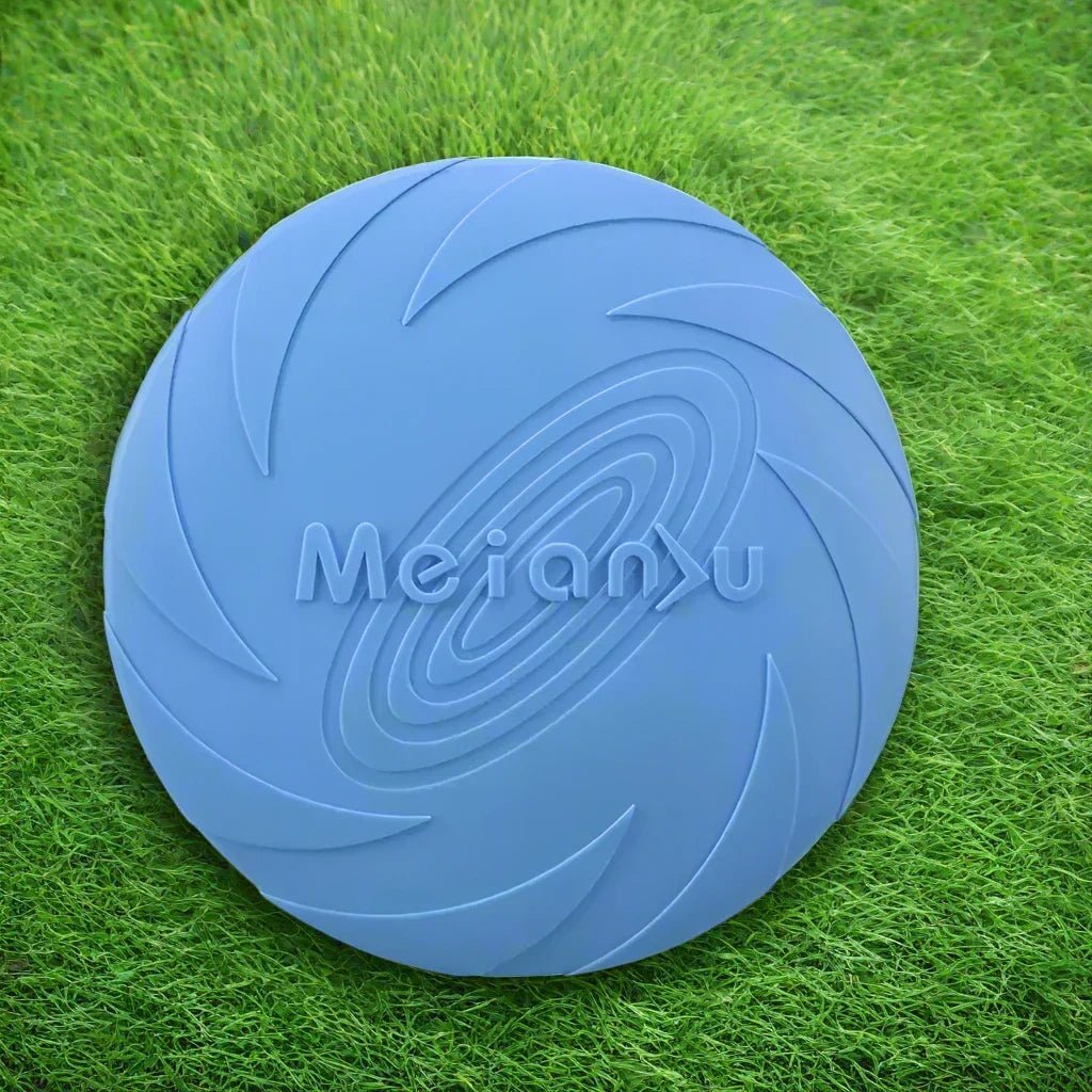 Frisbee Chien - FlyingDiscToys™ - Bleu - Mon chien malin