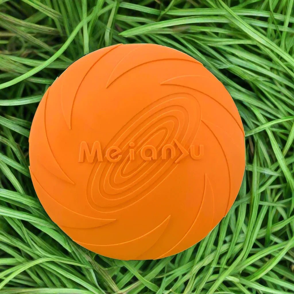 Frisbee Chien - FlyingDiscToys™ - Orange - Mon chien malin