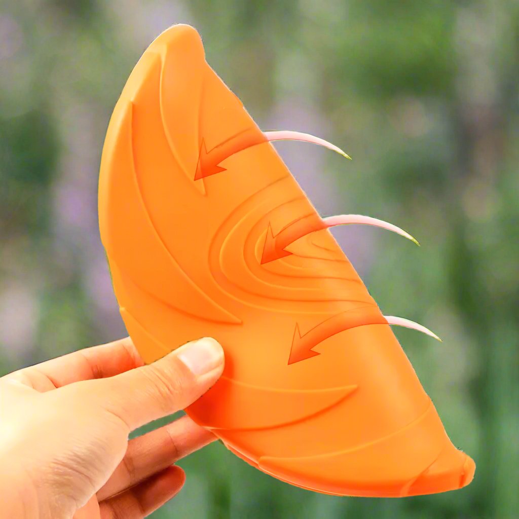 Frisbee Chien - FlyingDiscToys™ - Orange - Mon chien malin